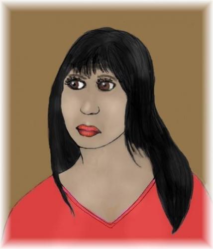 Cartoon: Mara Kayser (medium) by Hezz tagged mara,kayser