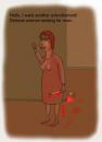 Cartoon: Advertisment (small) by Hezz tagged advertisment,serious,woman