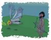 Cartoon: Birdhunter (small) by Hezz tagged vogeljäger,bird,stonage