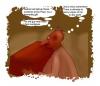Cartoon: En Tanke (small) by Hezz tagged ajatus