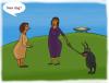 Cartoon: Gegessen uppäten (small) by Hezz tagged dogfood,made,of,dog,gegessen,hound