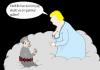 Cartoon: Heaven (small) by Hezz tagged krz1