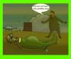 Cartoon: One Centiliter (small) by Hezz tagged getrunken,schlafen,asleep,green,grüne,frau