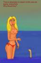 Cartoon: Slutsats (small) by Hezz tagged oppinion slutsats swimming girl