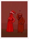 Cartoon: What? (small) by Hezz tagged burka read