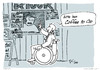 Cartoon: Coffee to Go (small) by Peter Knoblich tagged coffee,to,go,rollstuhl,wheelchair,kiosk