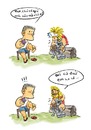 Cartoon: Worship (small) by thinhpham tagged thor,worship,zenchip