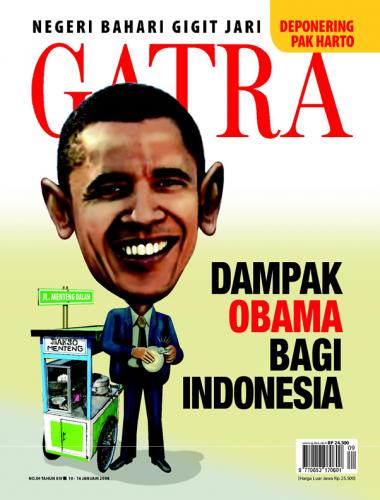 Cartoon: MAN FROM MENTENG (medium) by fritzpelenkahu tagged obama,menteng