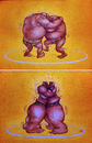 Cartoon: Sumo (small) by fritzpelenkahu tagged sumo,indonesia