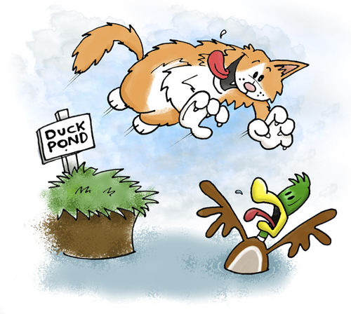 lindas cat By east coast cartoons | Nature Cartoon | TOONPOOL