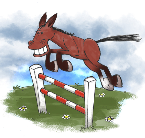 Cartoon: Leo (medium) by east coast cartoons tagged cartoon,horses,horse