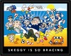 Cartoon: Football fanzine front (small) by east coast cartoons tagged summer,football,fan,beach