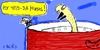 Cartoon: What tha LIFE?! (small) by mrbzik tagged fly,goose,gaga