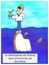 Cartoon: Optimist (small) by cvhmedia tagged optimisten,untergang,krise