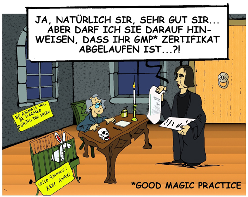 Cartoon: 19 years later .... (medium) by Matthias Stehr tagged harry,potter,magic