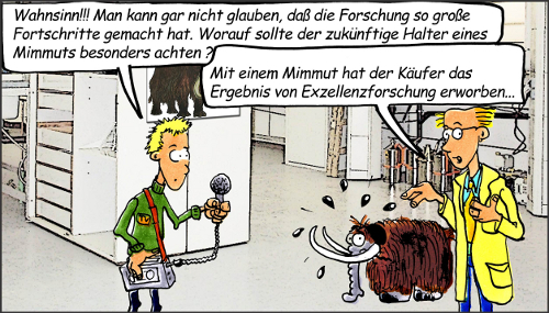 Cartoon: Mimmuts (medium) by Matthias Stehr tagged weihnachten,klonieren,gentechnik