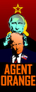 Cartoon: Agent Orange (small) by Matthias Stehr tagged trump,putin,moskau,washington,politik,krieg