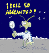 Cartoon: I feel so alienated (small) by Matthias Stehr tagged alien
