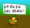 Cartoon: Igel-Orakel (small) by Matthias Stehr tagged politik,koalitionsverhandlungen,ampel,wahlkampf
