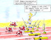 Cartoon: Impf-Bundesjugendspiele 2021 (small) by Matthias Stehr tagged covid,sars,vakzin,impfung