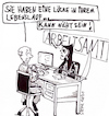 Cartoon: Lücke im Lebenslauf (small) by Matthias Stehr tagged death,arbeitsamt,schnitter