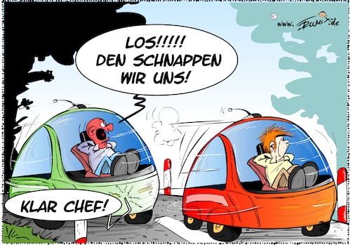 Cartoon: Autonomes Autofahren (medium) by Trumix tagged autonomes,fahren,autos,busse,fahrer,raserei,autobahn,landstrasse,tempolimit,geschwindigkeitsbegrenzung,130,autonomes,fahren,autos,busse,fahrer,raserei,autobahn,landstrasse,tempolimit,geschwindigkeitsbegrenzung,130