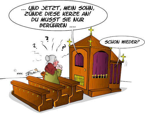 Damals in einer kleinen Kirche Damals in einer kleinen Kirche