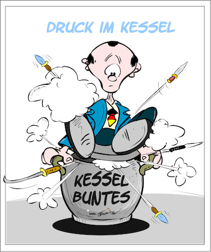 Der Druck steigt .... Der Druck steigt ....
