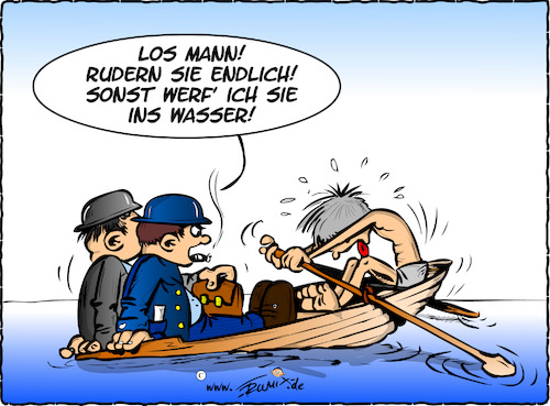 Einfach weiter rudern Einfach weiter rudern