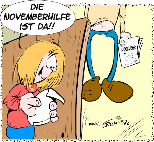 Endlich die Novemeberhilfe Endlich die Novemeberhilfe