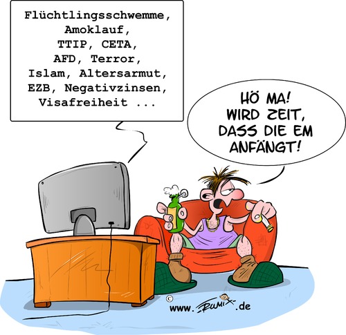 Endlich Europameisterschaft ... Endlich Europameisterschaft ...