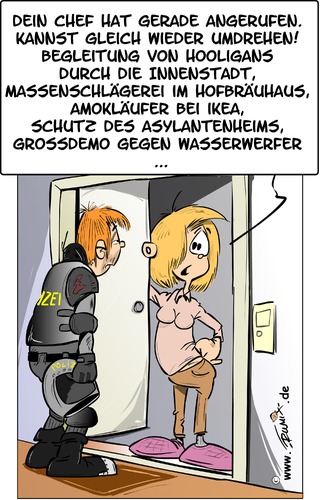 Erhöhung der Polizeipräsenz Erhöhung der Polizeipräsenz
