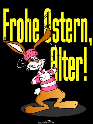 Cartoon: Frohe Ostern (medium) by Trumix tagged frohe,ostern,happy,osterhase,trummix