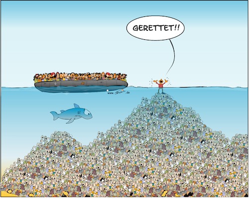 Gerettet Gerettet
