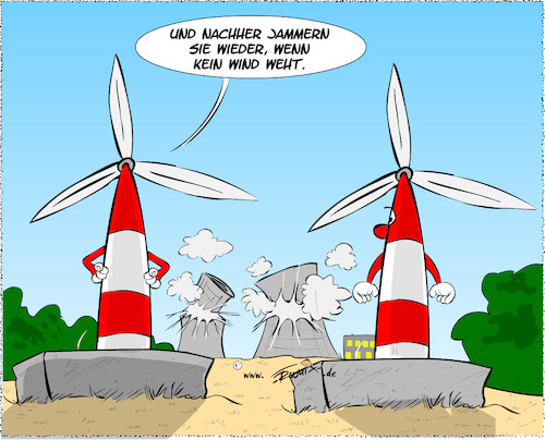 Gundremmingen (medium) Cartoon: Gundremmingen (medium) by Trumix tagged gundremmingen,akw,kuehltuerme,energiewende,stromversorgung,strom,gundremmingen,akw,kuehltuerme,energiewende,stromversorgung,strom