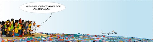 Immer dem Plastik nach Immer dem Plastik nach