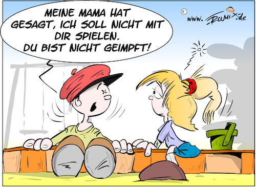 Cartoon: Kinder impfen ... (medium) by Trumix tagged corona,hotline,verdacht,panik,hamsterkäufe,vorratskäufe,virus,kontaktsperre,mehrwertsteuersenkung,mehrwertsteuer,schol,wumms,aus,der,krise,bazooka,zweite,welle,pleitewelle,merkel,maskenpflicht,mutante,kinder,impfen,jugendliche,corona,hotline,verdacht,panik,hamsterkäufe,vorratskäufe,virus,kontaktsperre,mehrwertsteuersenkung,mehrwertsteuer,schol,wumms,aus,der,krise,bazooka,zweite,welle,pleitewelle,merkel,maskenpflicht,mutante,kinder,impfen,jugendliche