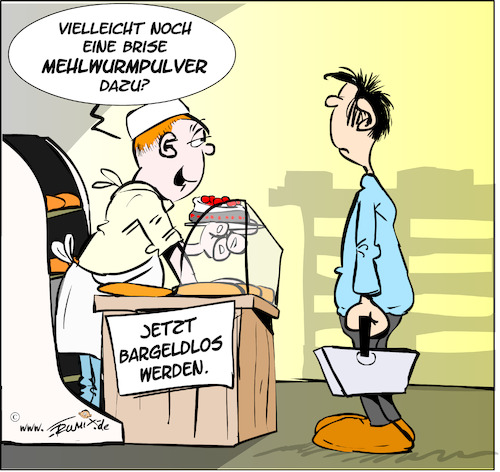 Mehlwuermer in der Nahrung Mehlwuermer in der Nahrung