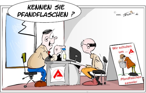 Neulich bei der Arbeitsagentur