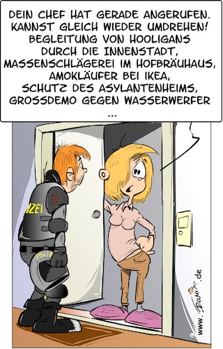 Polizeieinsatz. Same procedure Polizeieinsatz. Same procedure