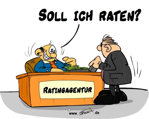 Cartoon: Rate mal (medium) by Trumix tagged griechenland,ratingagentur,moodies,vertrauen,trummix,ratingagenturen,rating,raten,aktien,herabstufung,herabstufen,akropolis,spekulation,euro,krise,hilfspaket,moodys