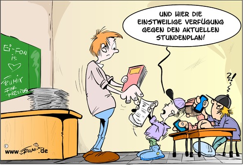 Cartoon: Stundenplan ade (medium) by Trumix tagged lehrer,einstweilige,verfuegung,unterrich,gericht,freiheitsberaubung,anwalt,schüller,lehrer,einstweilige,verfuegung,unterricht,gericht,freiheitsberaubung,anwalt,schüler,stundenplan