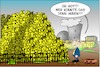 Cartoon: AKW Endlagersuche (small) by Trumix tagged energiekonzernen,kanzleramtschef,bundesregierung,akw,entsorgung,abfall,atommüll,verantwortung,endlager