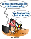 Cartoon: Alte Reflexe (small) by Trumix tagged chile,erdbeben,reflexe,trummix