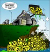 Cartoon: Atommüll Endlager (small) by Trumix tagged müll,hochradioaktiver,akw,endlager,entsorgung,atommüll,trummix