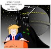 Cartoon: Die dunkle Seite der Macht ... (small) by Trumix tagged star,wars,dunkle,seite,trump,darth,vader,diktatur,herrschaft,trummix