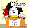 Cartoon: Die letzte Biene (small) by Trumix tagged biene,artenserben,insekten,ökosysteme,massensterbens,biodiversität