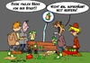 Cartoon: Faulen Säcke (small) by Trumix tagged regenwald,krombacher,helden,saufen,party,fun,spassgesellschaft,respekt,trummix,aufräumen,umwelt