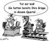 Cartoon: Gesundheit! (small) by Trumix tagged krankheit,pauschale,gesundheitsreform,gesundheit,grippewelle,grippe,arzt,patient