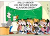 Cartoon: Lehrermangel (small) by Trumix tagged lehrermangel,lehrer,schüler,ersatzlehrer,klassen